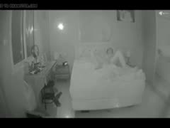 Sexy wife gets caughty on a hidden camera masturbating with her fingers 